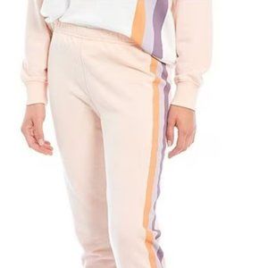 Wildfox Knit Grapefruit Stripe Coordinating Knox Joggers